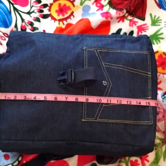 JEAN PAUL GAULTIER Denim Weekender Backpack NWT - Picture 10 of 10